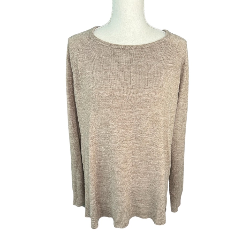Sweet Romeo Brown latte pullover neutral Sweater